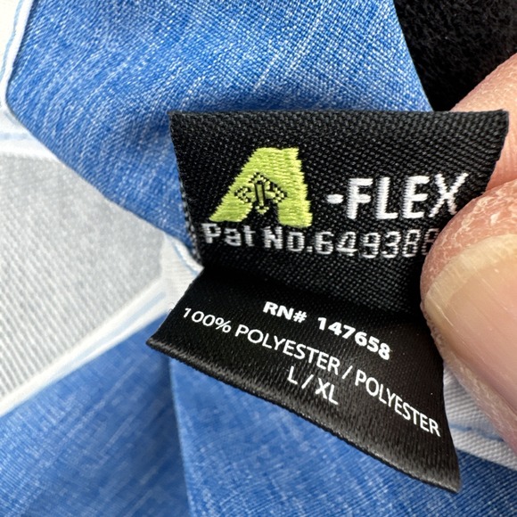 Hamilton Farms Golf Club Pukka Flex Cap Play Well Hat Blue Patch Stretch L/XL - Picture 12 of 12